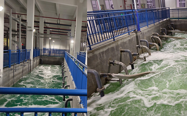 工业废水处理-OSMMBR生化技术-池面 工业废水处理-OSMMBR生化技术-池面